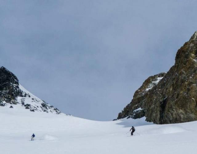  camicrema de esquí al glaciar de Meije 